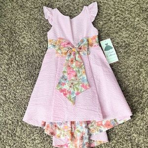 Rare Editions Seersucker Dress